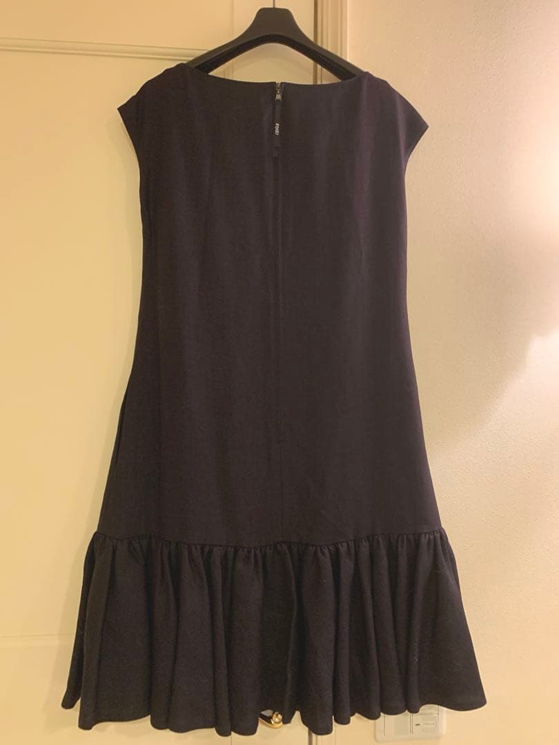 フォクシーニューヨーク FOXEY ワンピース 黒 38
