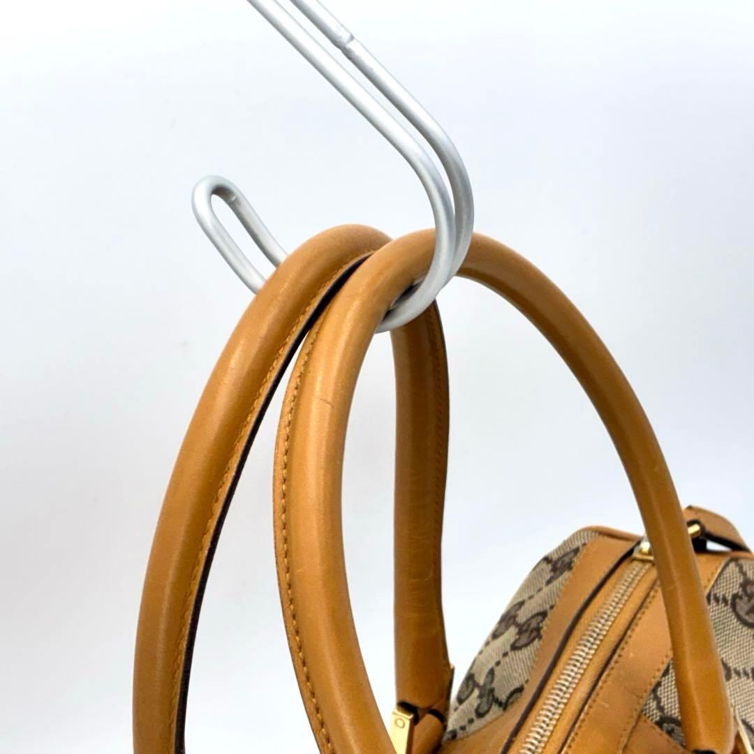 グッチ ミニボストンバッグ シェリーライン GG柄 ハンドバッグ 鞄