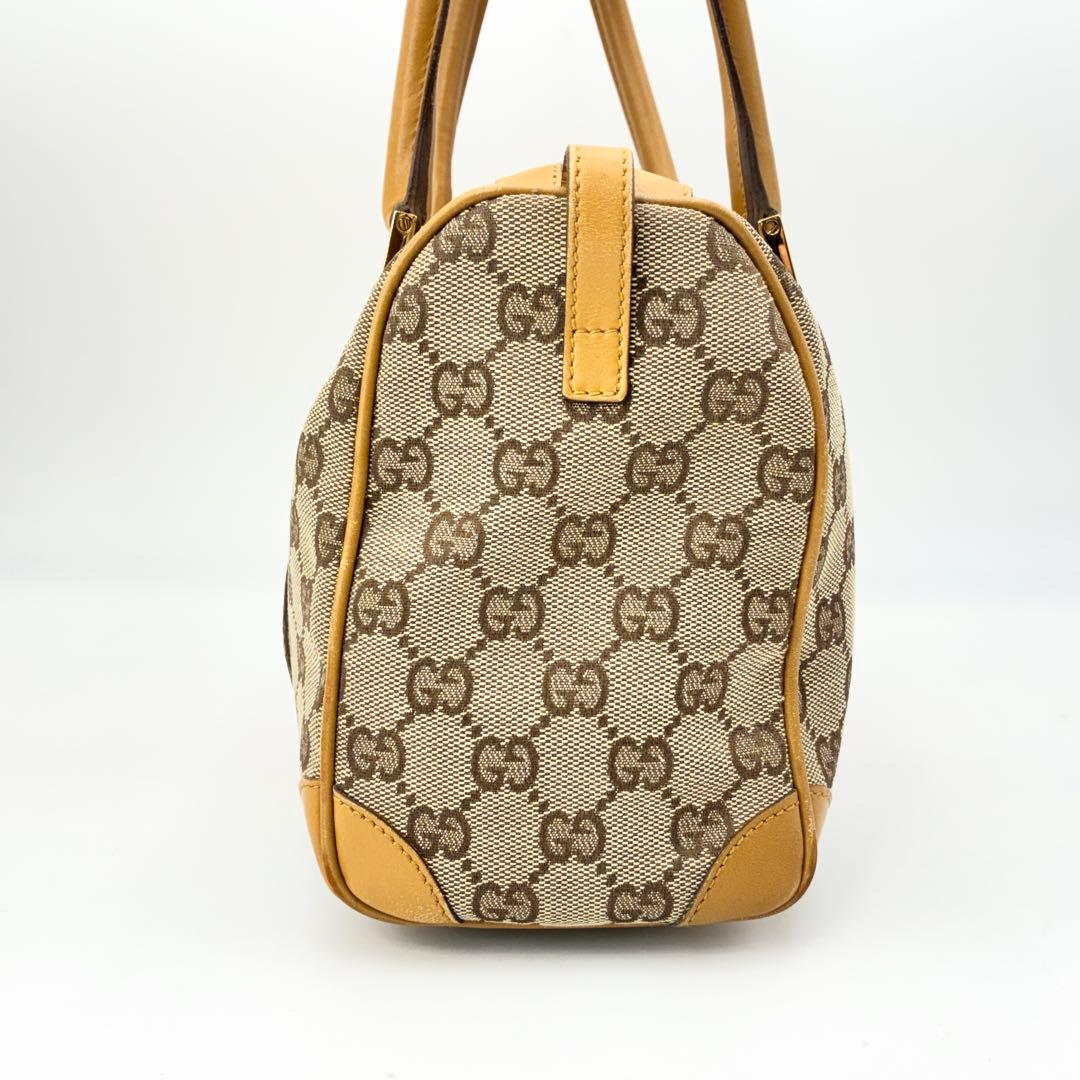 グッチ ミニボストンバッグ シェリーライン GG柄 ハンドバッグ 鞄