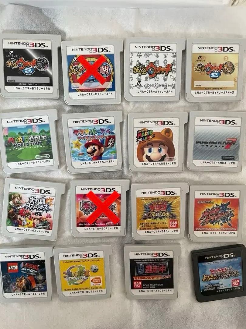 3DS ソフト まとめ売り 妖怪ウォッチ マリオ 妖怪ウォッチ3DSソフトまとめ売り9本セット | Shop at Mercari from