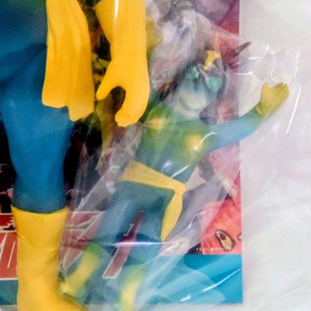 東映レトロソフビコレクション 蜂女 (新色)+ミニソフビ 約27cm