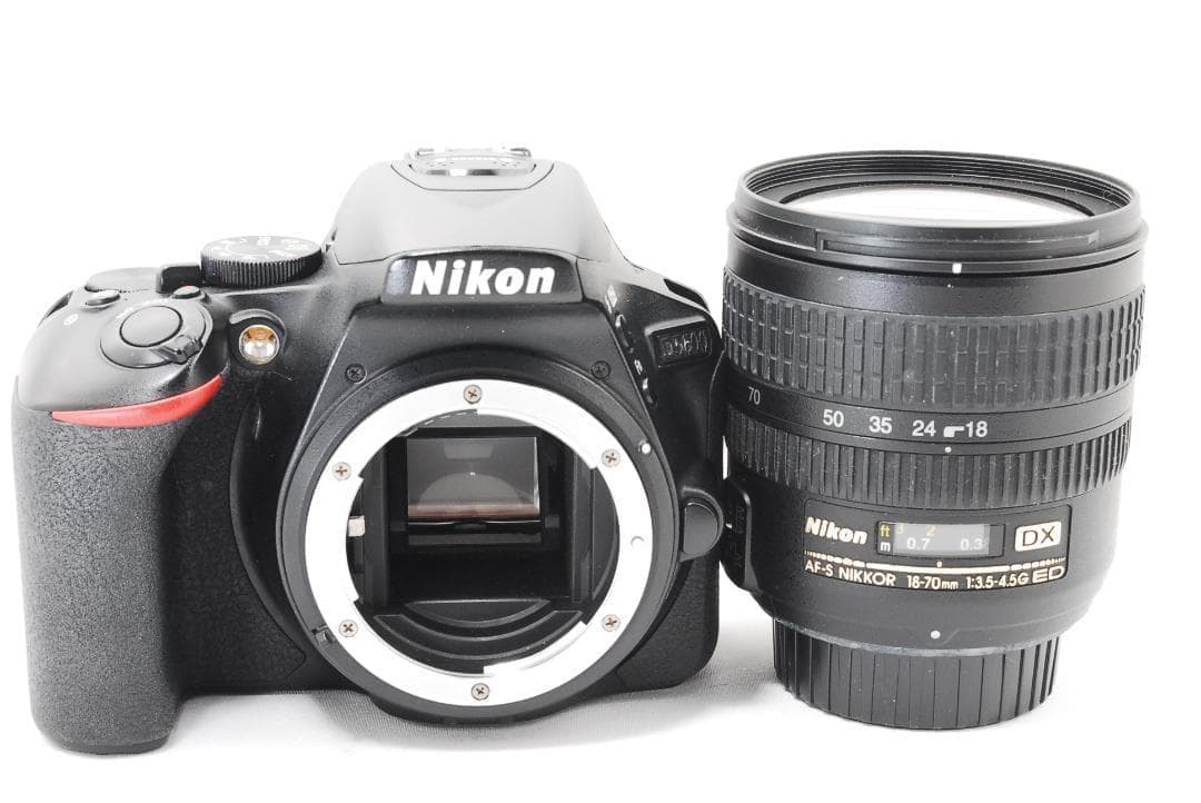 Nikon D5600 一眼レフカメラ スマホ転送 シングルレンズセット - メルカリ