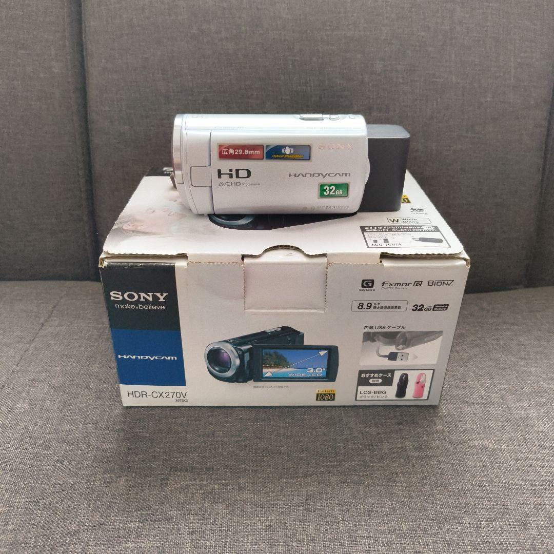 よ*だ様 SONY HDR-CX270V ビデオカメラ HDR-CX270V | デジタルビデオカメラ Handycam ハンディカム | ソニー