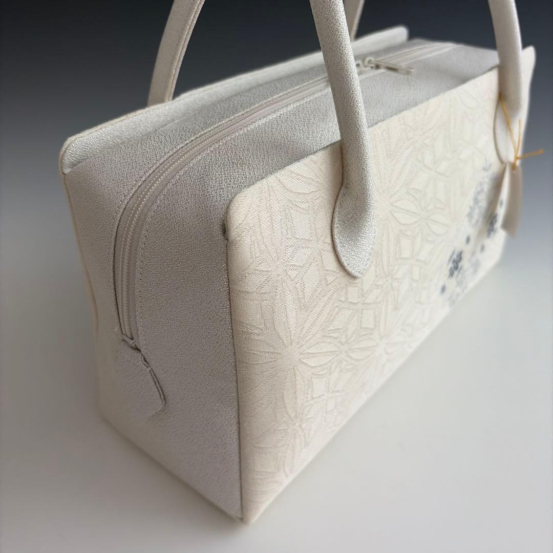 新品未使用 刺繍入り京都 西陣 正絹 帯使用 利休バッグ26209 - メルカリ