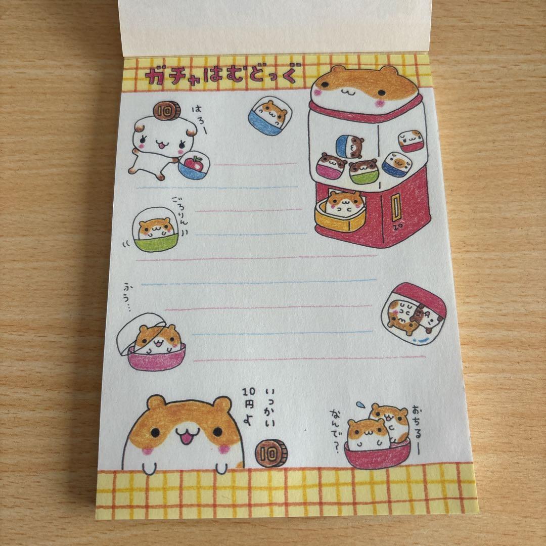 日*9様 亘*様 平成レトロ メモ帳 キャラクター ガチャはむどっぐ