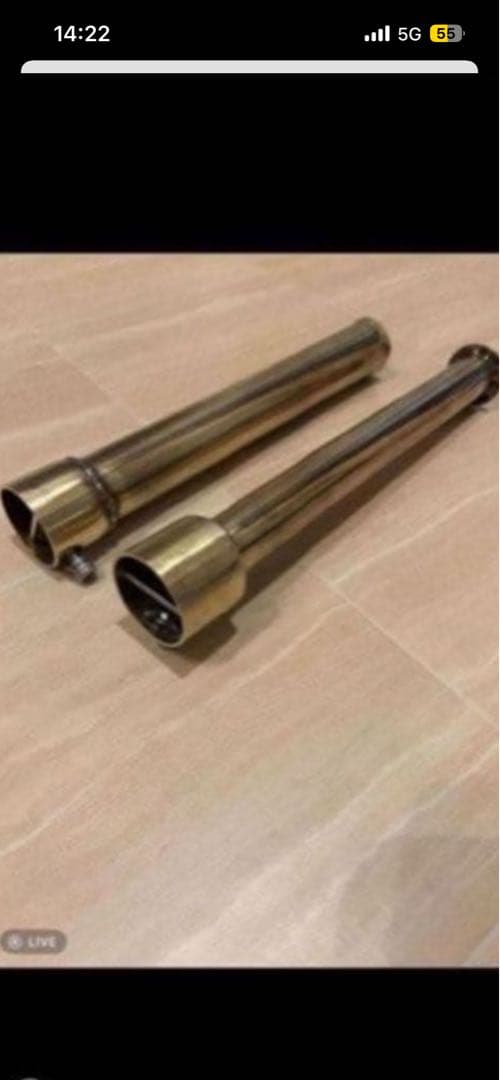 gt380 スガヤ サンパチ 真鍮バッフル サイレンサー ss250 400 - メルカリ