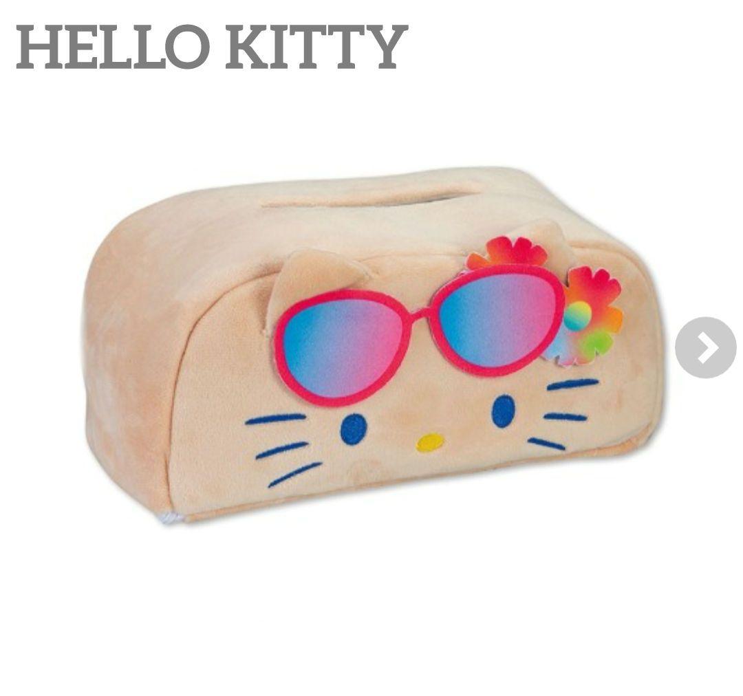 ◇新品◇サンリオ ハローキティ 日焼けキティ ティッシュボックス