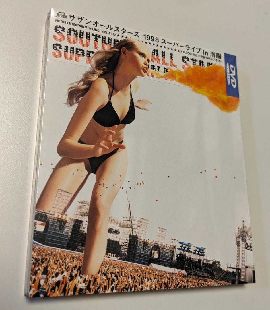 1 2DVD サザンオールスターズ 1998スーパーライブin渚園 桑田佳祐 1998 スーパーライブ in 渚園｜サザンオールスターズ Official Site