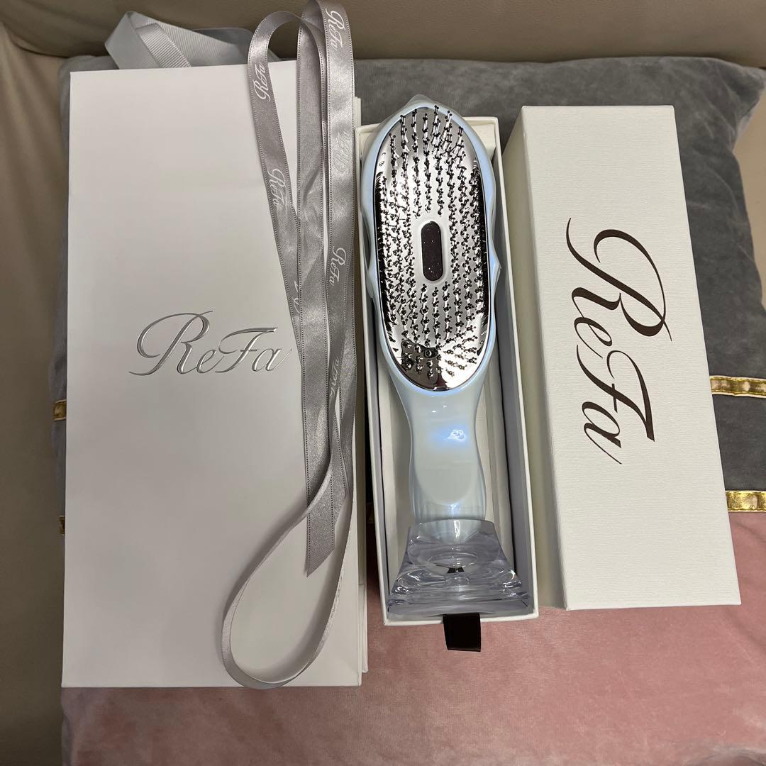 ReFa リファイオンケアブラシプレミアム ホワイト リファイオンケアブラシプレミアム（頭皮洗浄） | ヘアブラシ | ReFa