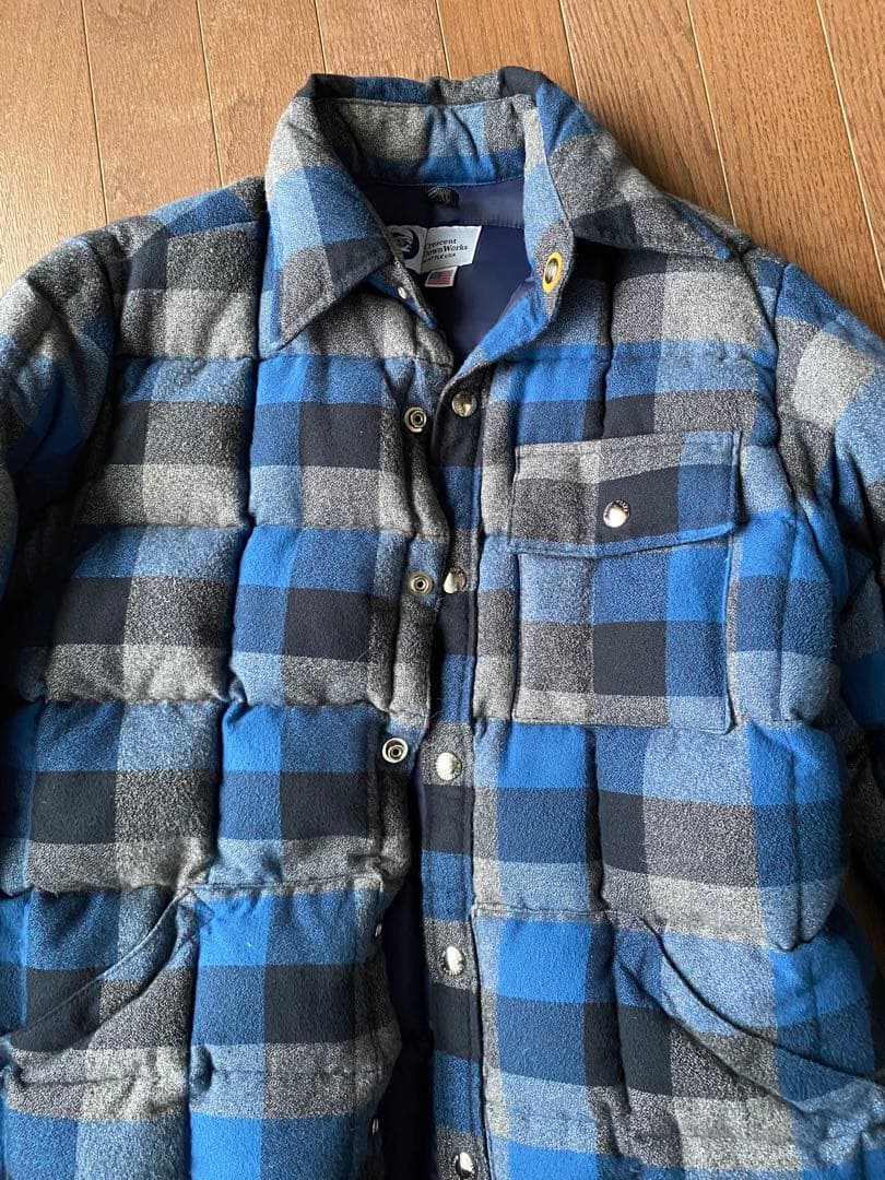 ボーイズマーケット別注クレセントダウンワークス ダウンシャツ - メルカリ