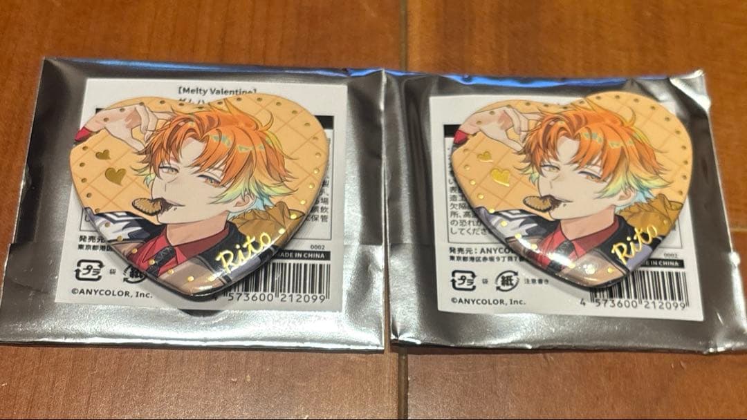 にじさんじ Melty Valentine 缶バッジ 宇佐美リト - メルカリ