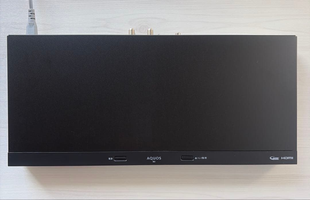 AQUOS SHARP BD-NW1000 ブルーレイレコーダー 2016年製 - メルカリ