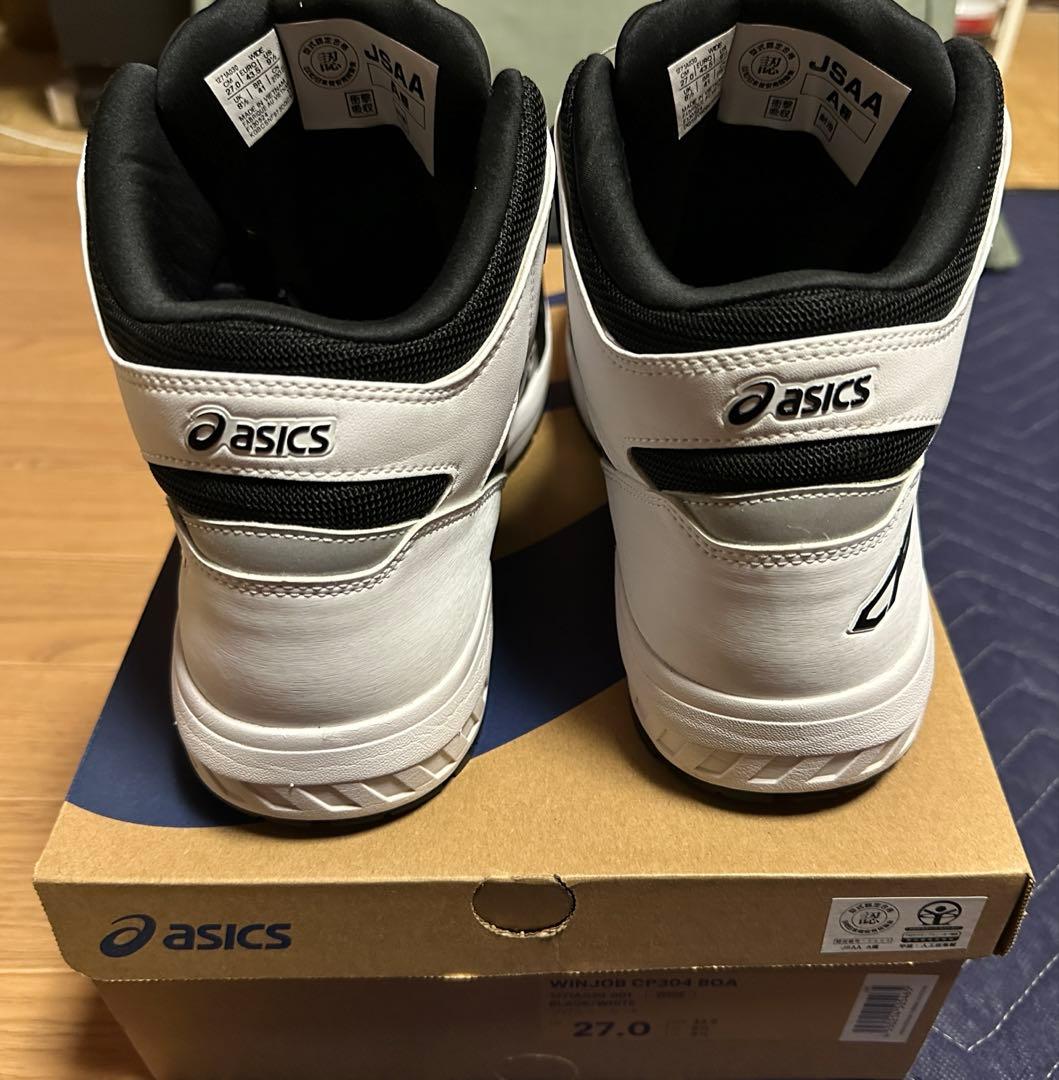 asics win job boa CP304 27.0cm 安全靴 美品