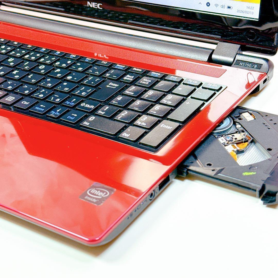 美品✨新品SSDで爆速✨ windows11 ノートパソコン✨オフィス カメラ