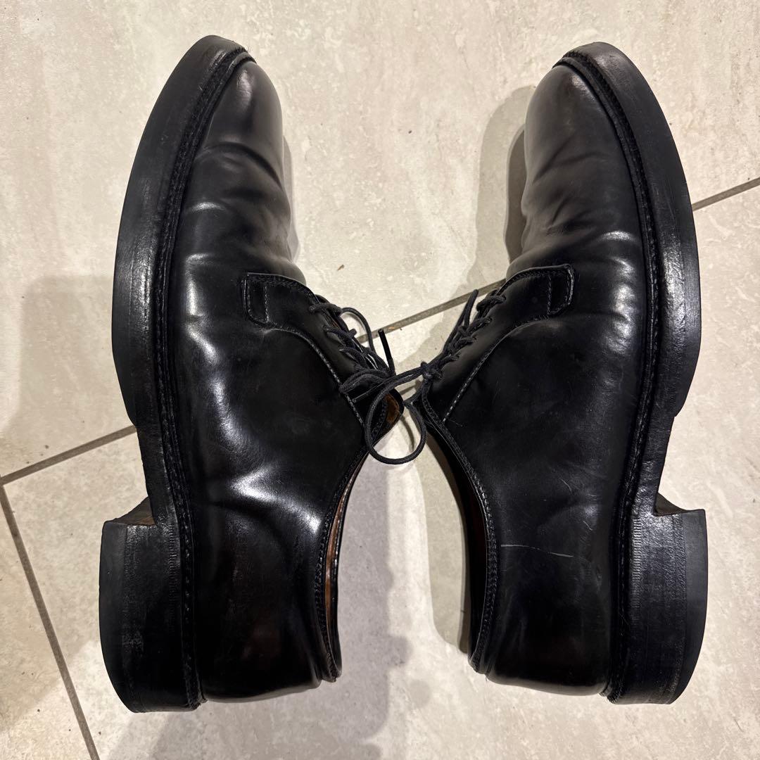 Alden オールデン 9901 コードバン プレーントゥ ブラック 8.5E