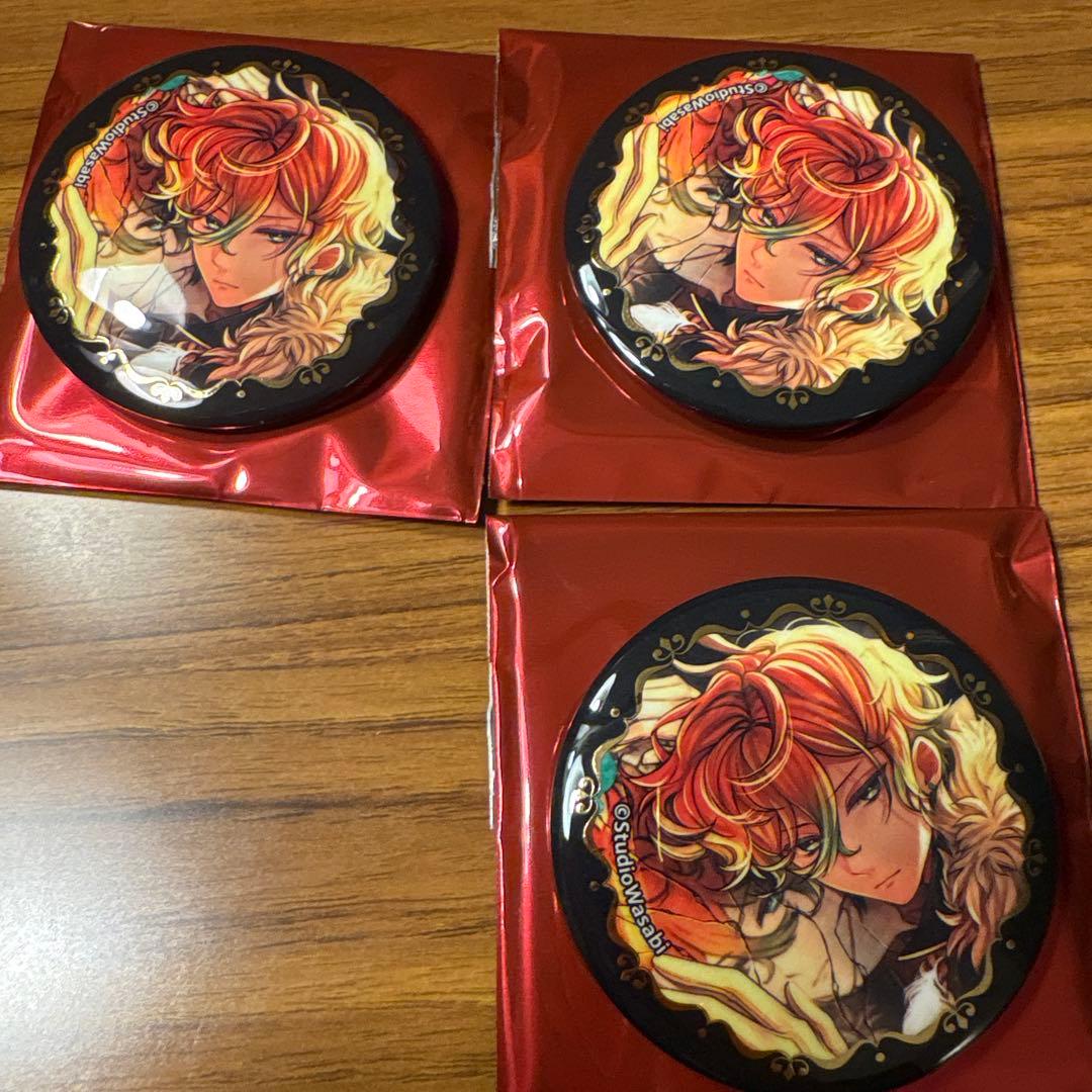 あくねこ 悪魔執事と黒い猫 テディ 4周年 缶バッジ - メルカリ