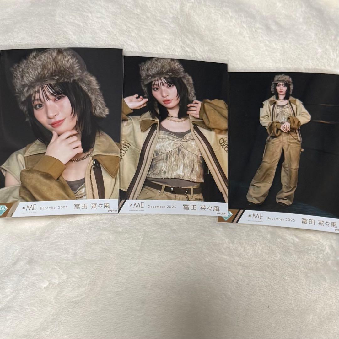 ≠ME ノイミー 生写真 排他的ファイター コンプ 冨田菜々風 - メルカリ