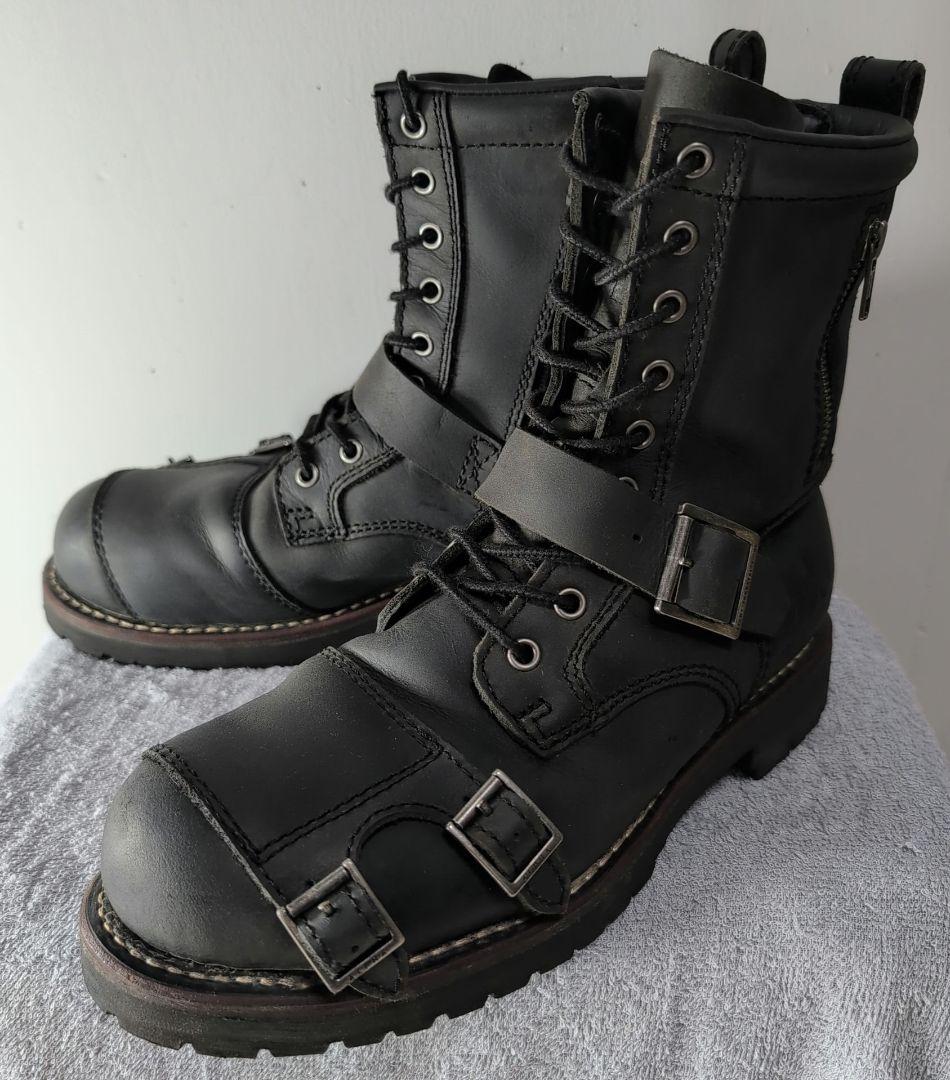 ALPHA INDUSTRIES レザー 黒 ライディングブーツ 26.5 楽天市場】ALPHA INDUSTRIES アルファ インダストリーズ レザー