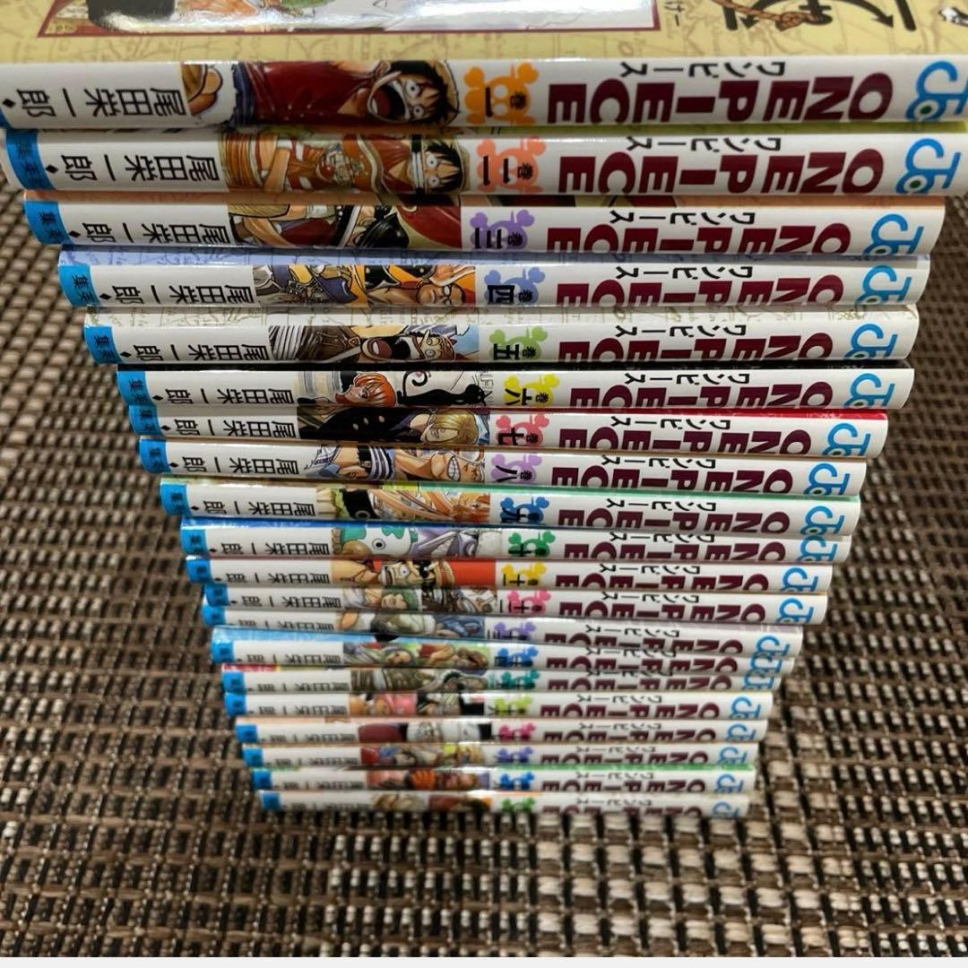 美品 漫画 ワンピース ONE PIECE 1-20巻 セット 尾田栄一郎 - メルカリ