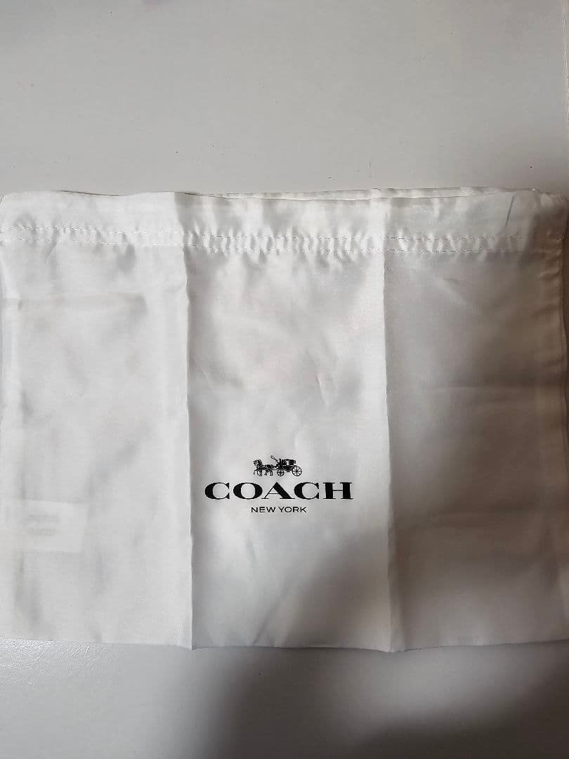 COACH ショップ袋 ホワイト 約30cm x 40cm la-blossoms_coach-giftset-m