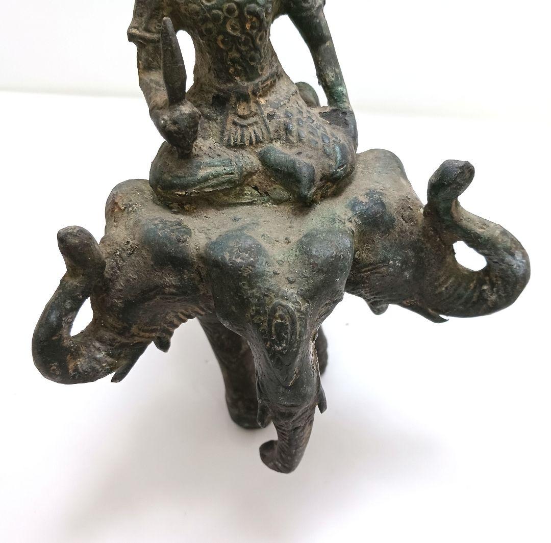 Y3122-63 銅製 チベット仏 仏像2体セット TTT