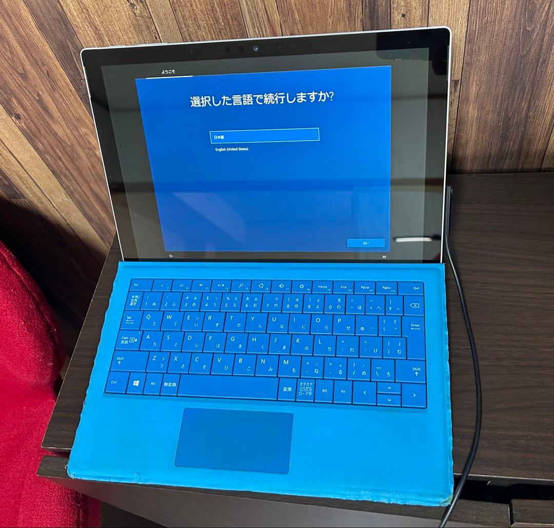 【初期化済】Surface Pro 5 128GB モデル＋純正キーボード Surface Microsoft Surface Pro 純正日本語キーボード モデル番号1725