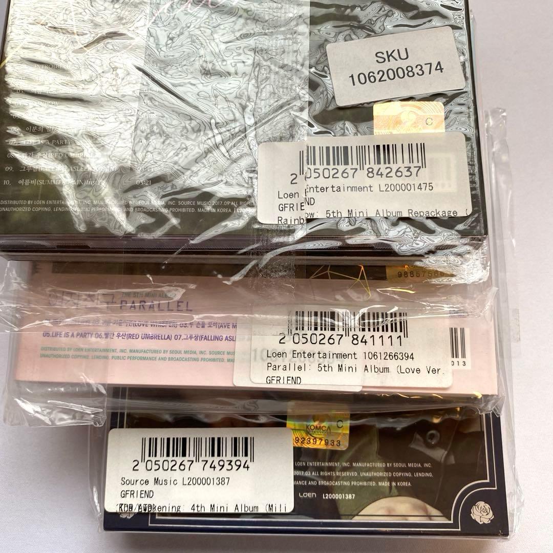 絶版・未開封多数】GFRIEND CDグッズセット - メルカリ