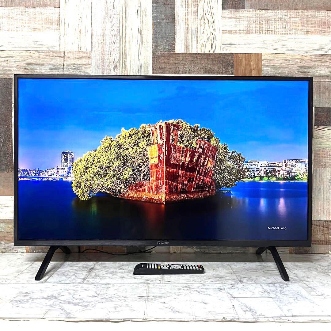 即日受渡❣️全国送料込2年前購入40V型山善液晶テレビ裏番組録画 外付HDD録画 液晶テレビ 40型 外付けHDD録画 裏番組録画 QRTN-40W2K 山善 | 山善