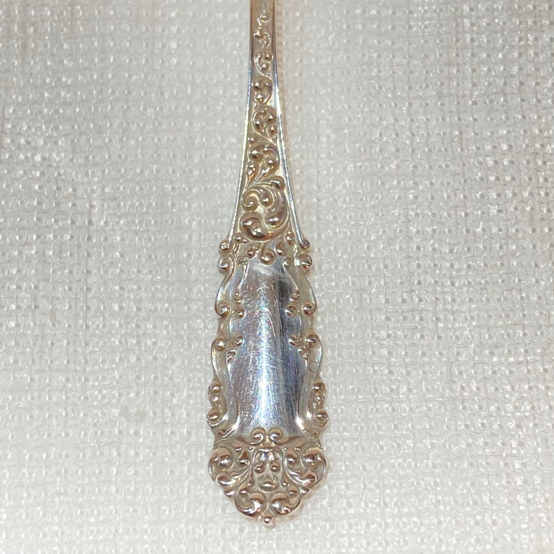 86 純銀豪華装飾モカスプーン4本セット - アンティーク雑貨新 モデル