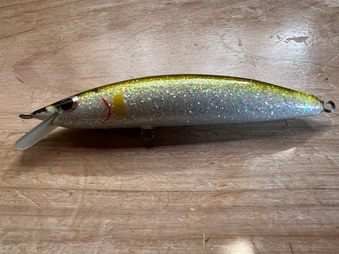 サクラマスルアー レプトン フォトン90横アイ ラメ - メルカリ