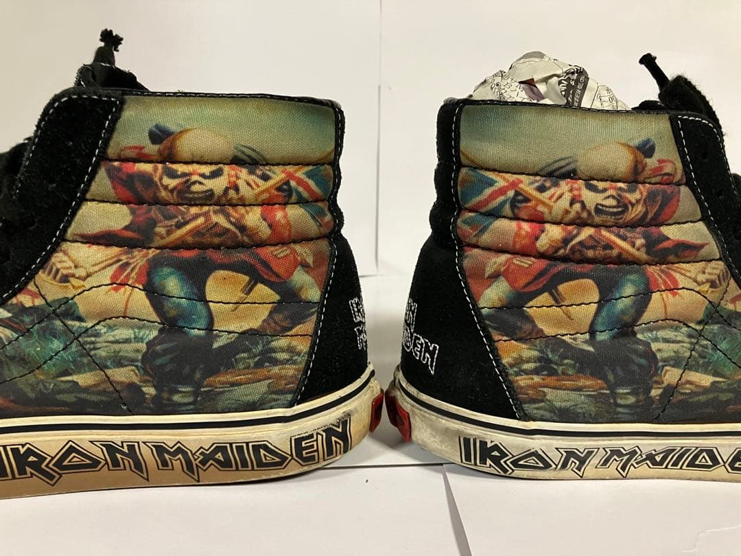 VANS×IRON MAIDEN(アイアンメイデン)sk8-hi - メルカリ