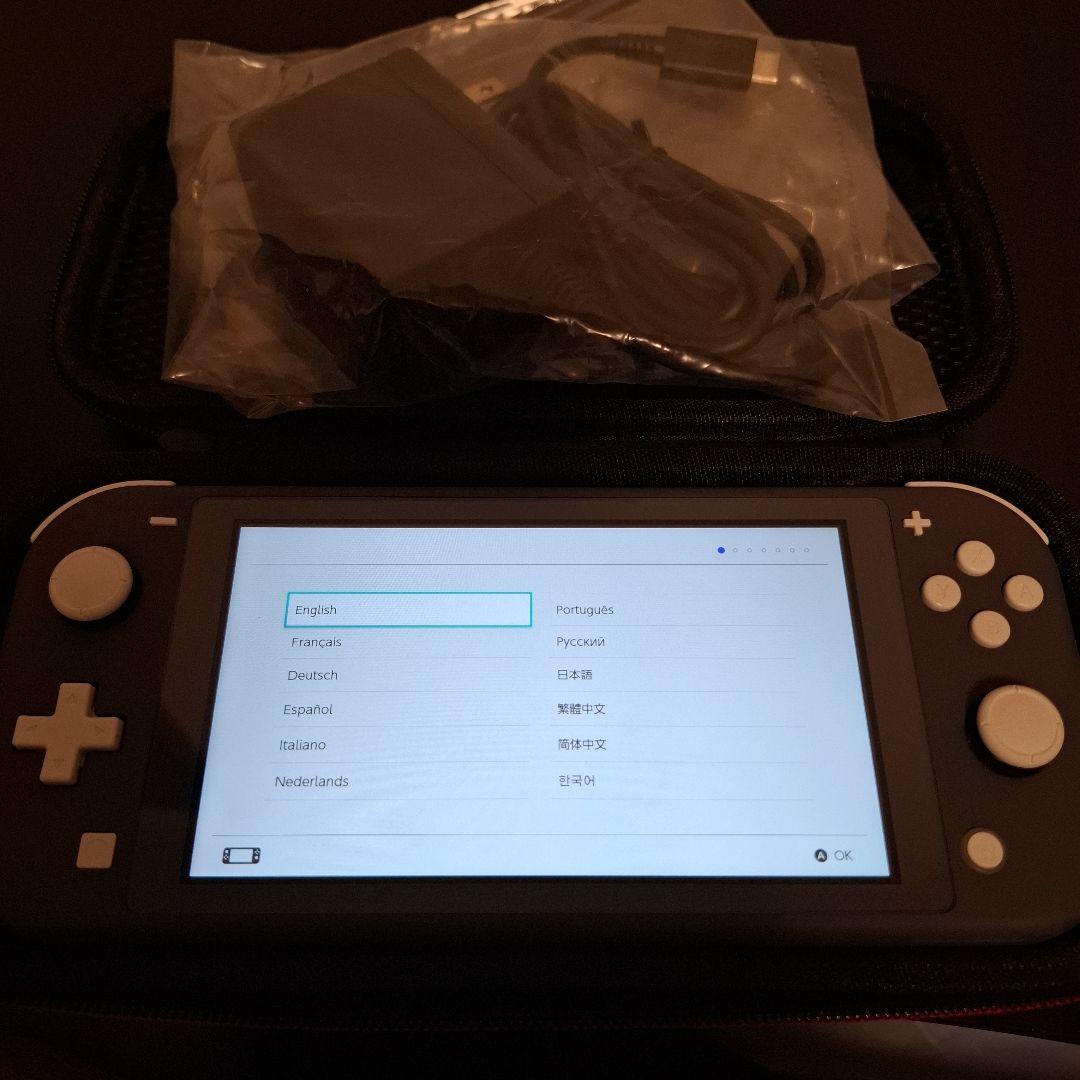Nintendo Switch Lite 本体 2024年製 充電器付き 箱なし Nintendo Switch Lite ターコイズ 本体 充電器付き 箱付き