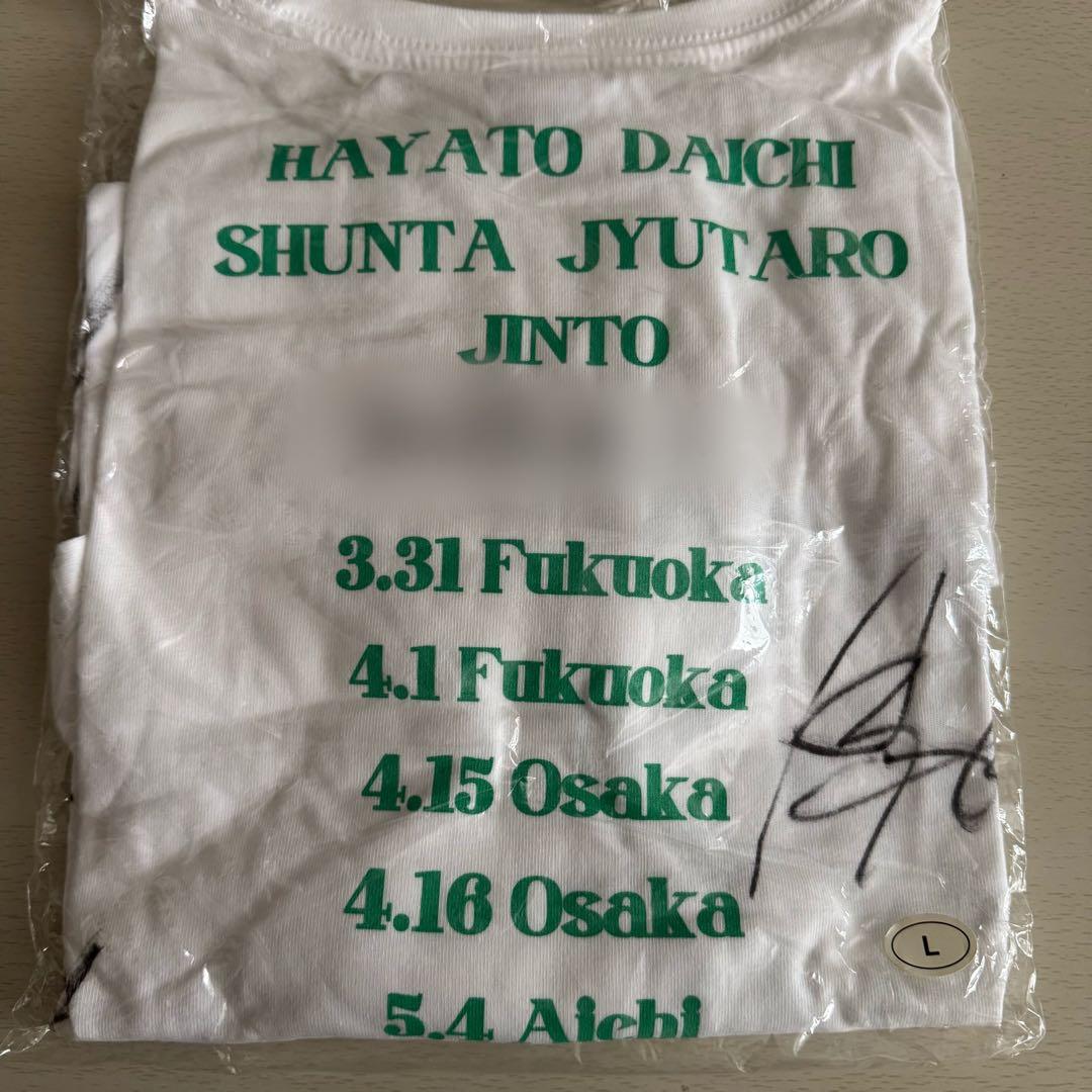 【花音様取り置き】M!LK「CHECKMATE」サインtシャツ 花音様取り置き】M!LK「CHECKMATE」サインtシャツ content_497328___