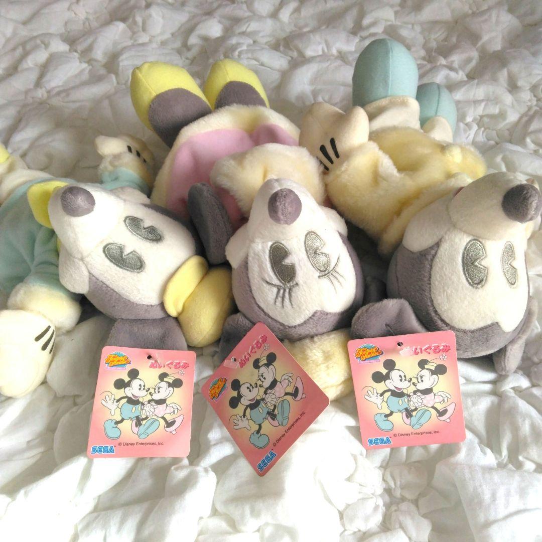 レトロ 32点 まとめ売り ディズニー ミッキー ミニー ぬいぐるみ セット