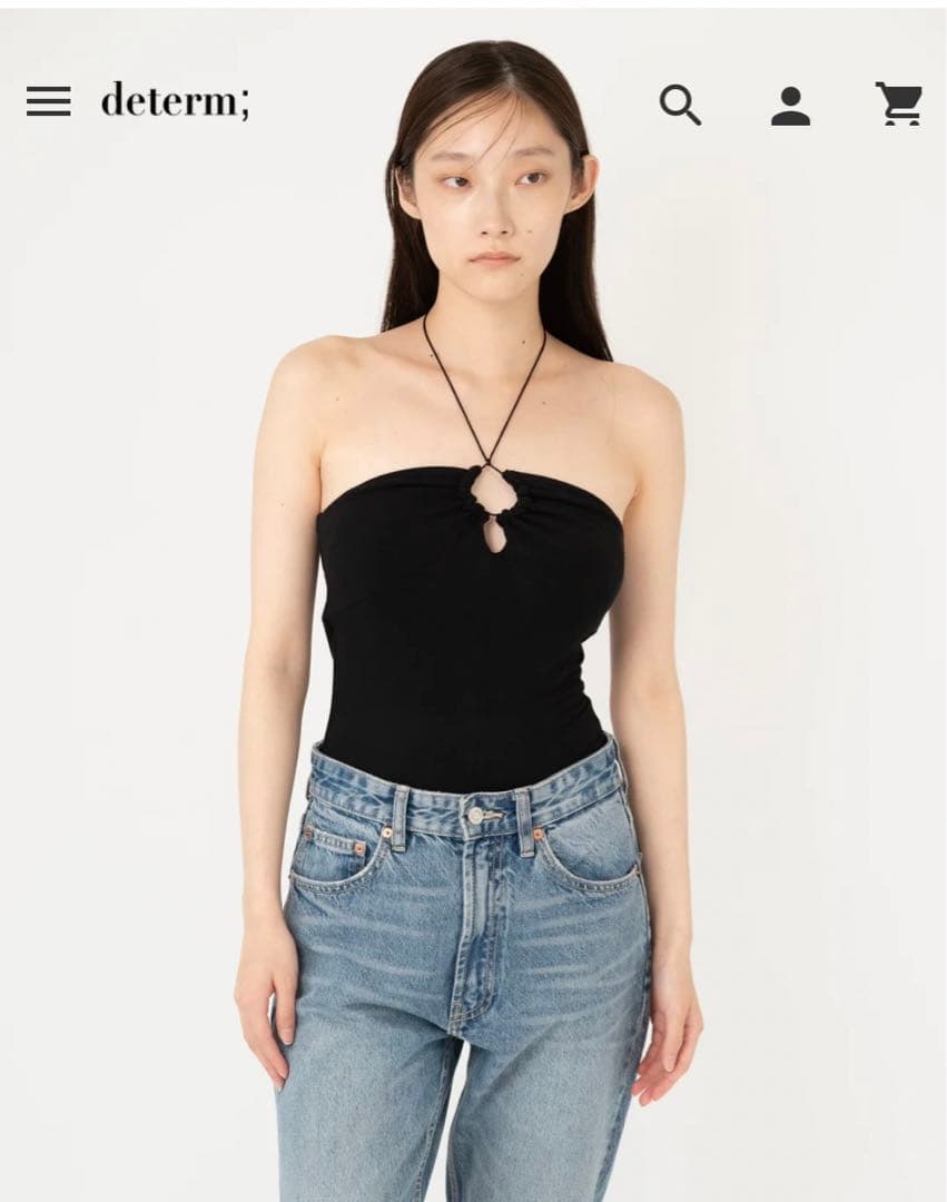 지아さま専用◎determ コラーゲンボディスーツ キャミ 新品未使用 Collagen Wear – determ;