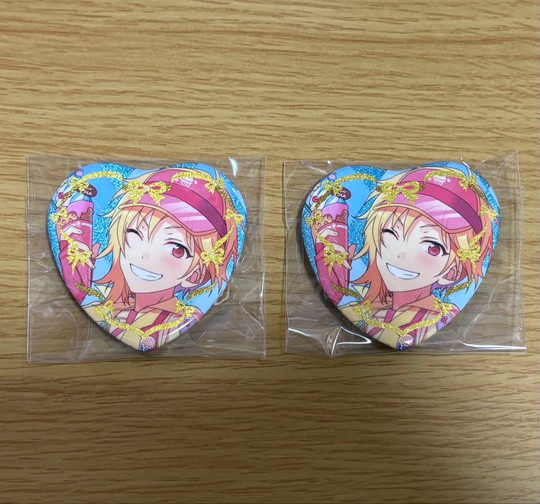 あんスタ ラメキラハート 缶バッジ 仁兎なずな - メルカリ