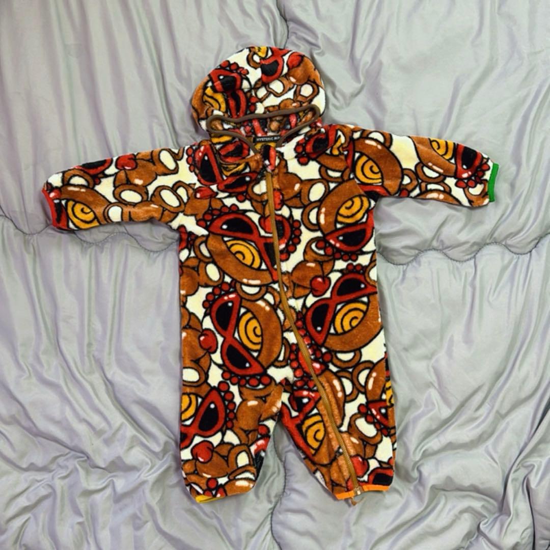 テディロンパース【美品】 welcome teddyロンパース(2439) | こどもふく🧸mocokids