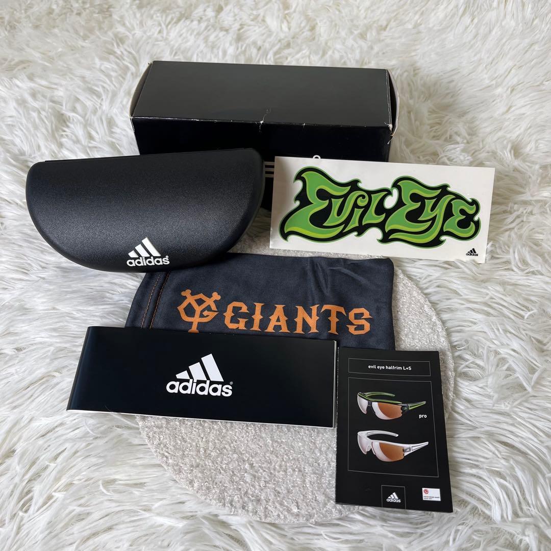 新品未使用 限定生産モデル adidas ジャイアンツ コラボ サングラス