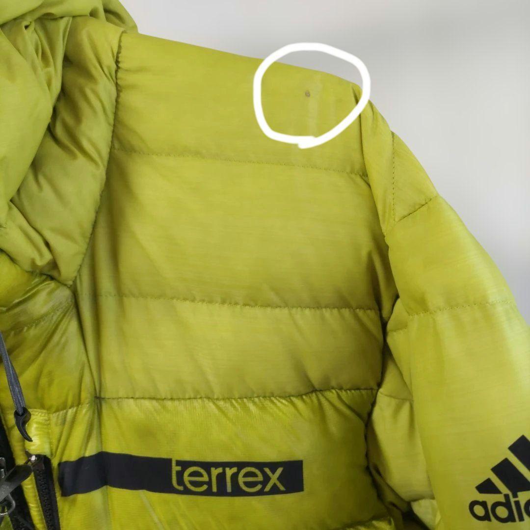 adidas terrex メンズダウンジャケット サイズXO - メルカリ
