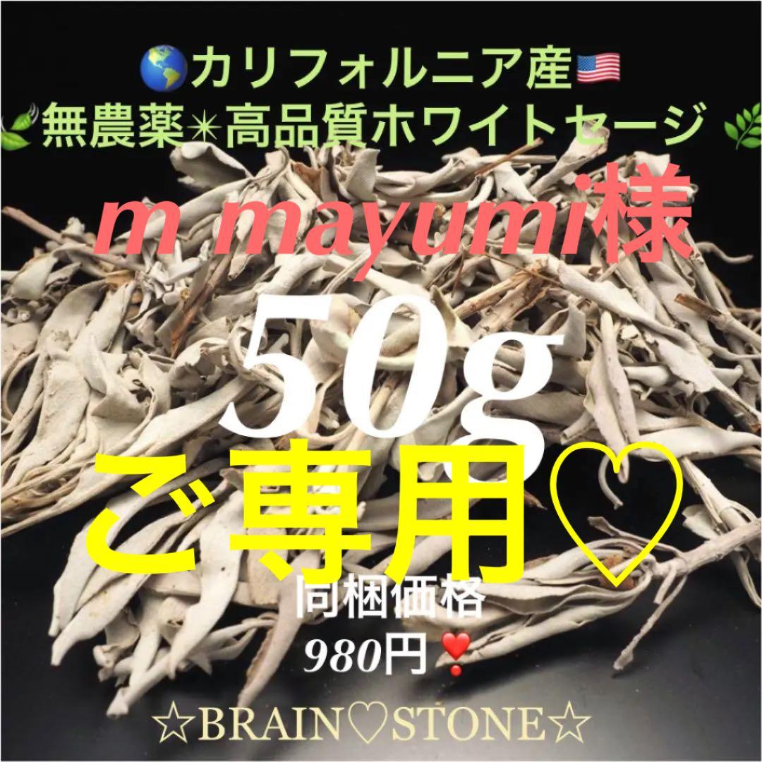 ★限定特選品★無農薬カリフォルニア産【箱配送５０g 高品質ホワイトセージ】❤️ ホワイトセージ 浄化用 バー 枝 50g 無農薬 高品質 カリフォルニア産