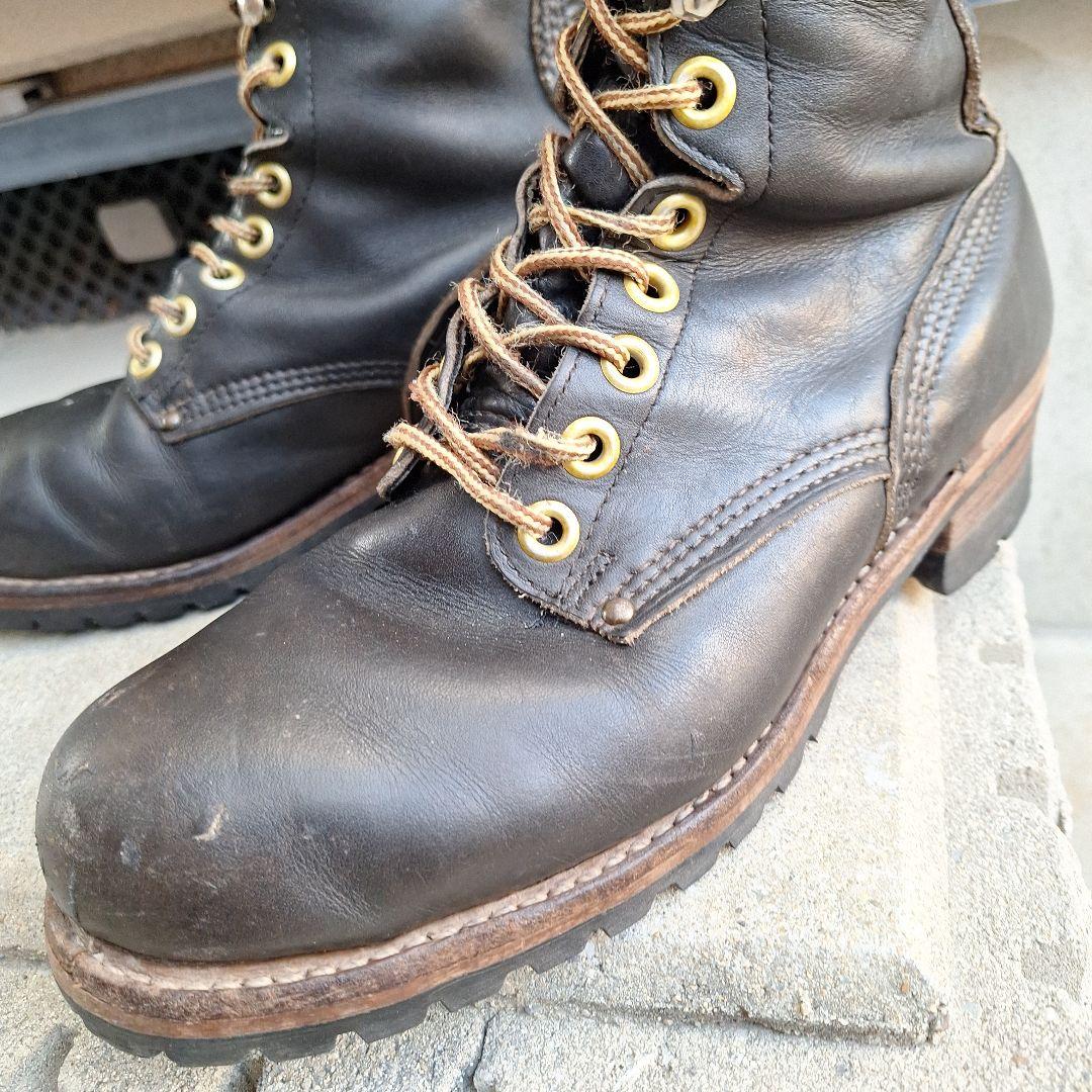 CAROLINA PT91 VINTAGE ロガーブーツ 8E 茶芯 希少