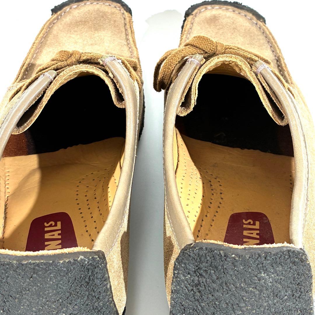 美品☆ クラークスオリジナルズ ナタリー ワラビー スエード キャメル