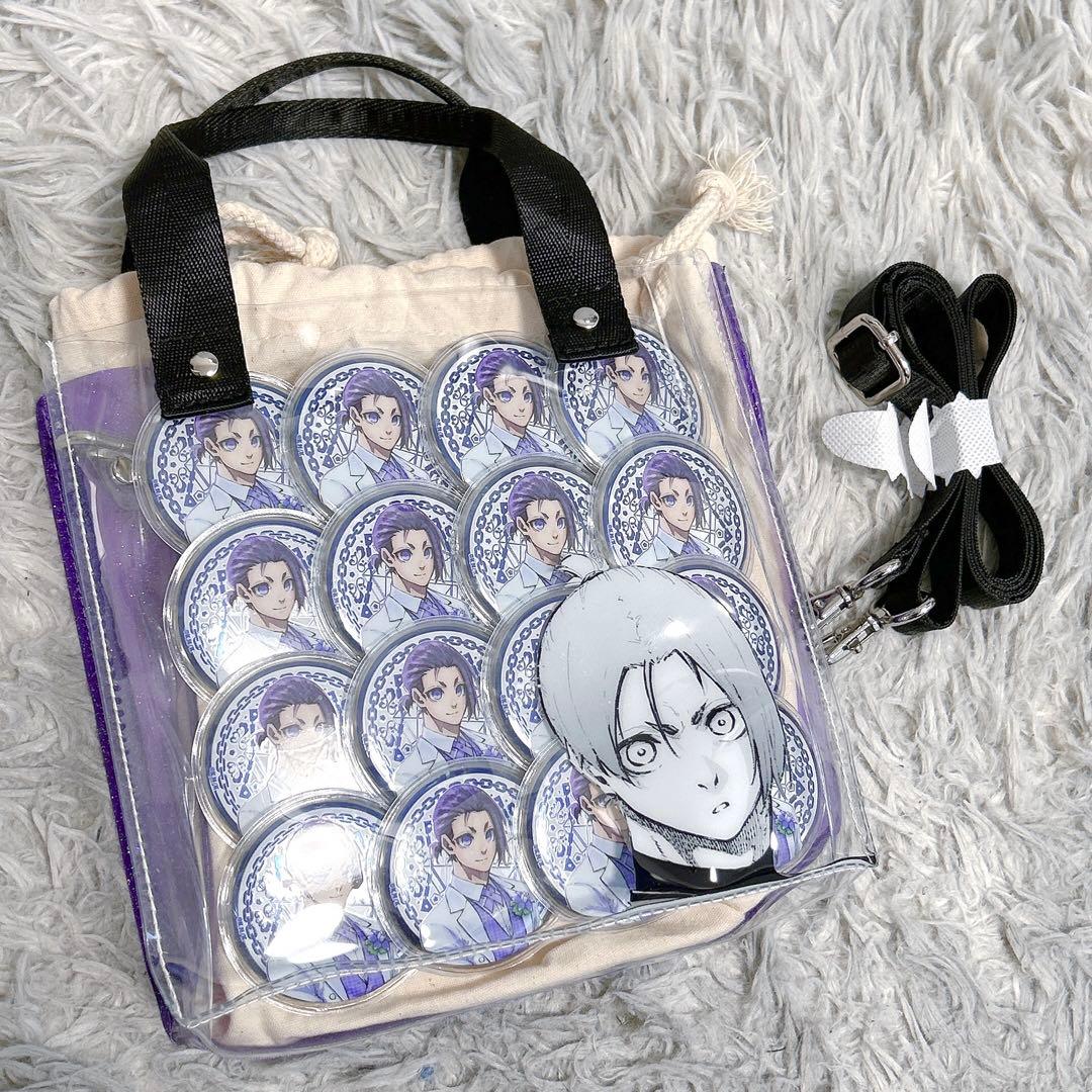 御影玲王 原画コマクリアバッグ アルティメタルバッジset 缶バ 痛バ