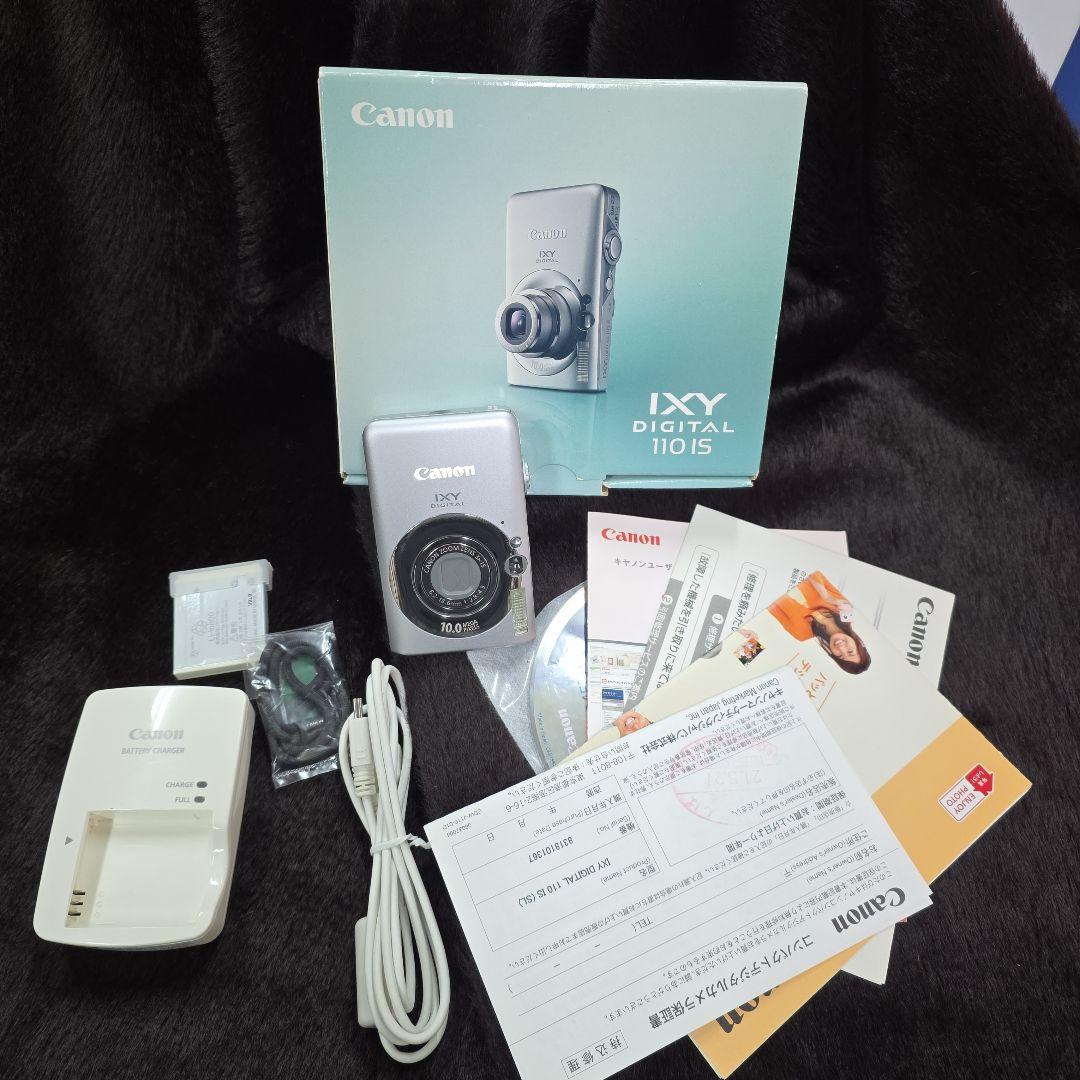 Canon IXY DIGITAL 110 IS デジタルカメラ PC1355 IXY DIGITAL 110 IS Canon キヤノン ブルー : 山ウサギカメラ - 通販