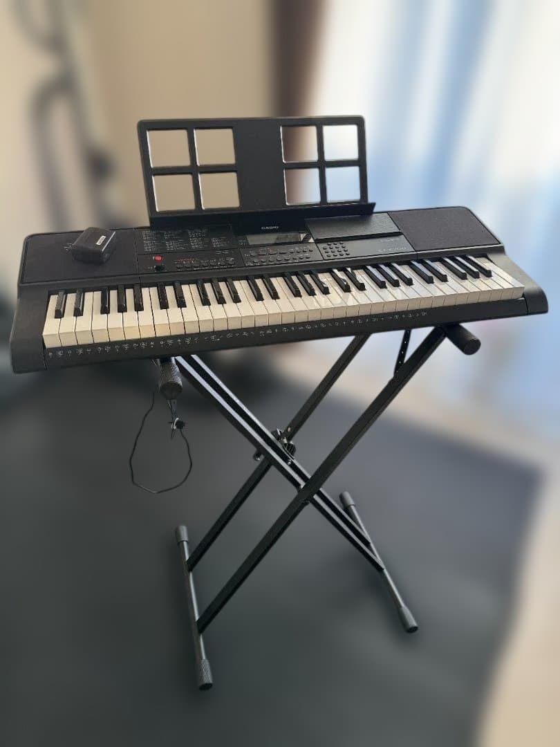 最終価格/美品】CASIO CT-X700 電子キーボード+YAMAHAペダル - メルカリ