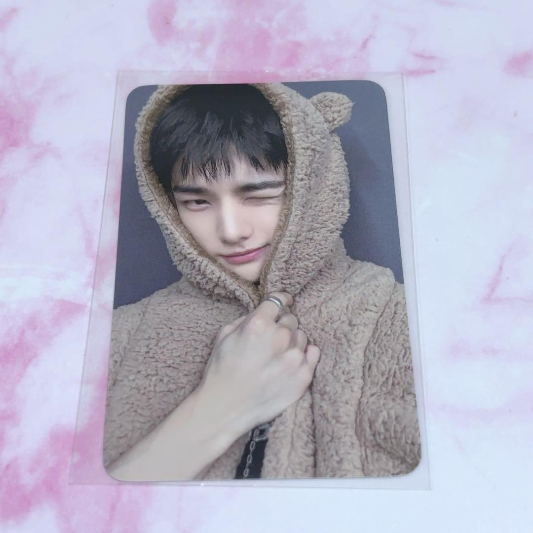 Straykids スキズ ヒョンジン KARMA fans リスパ 熊 トレカ - メルカリ