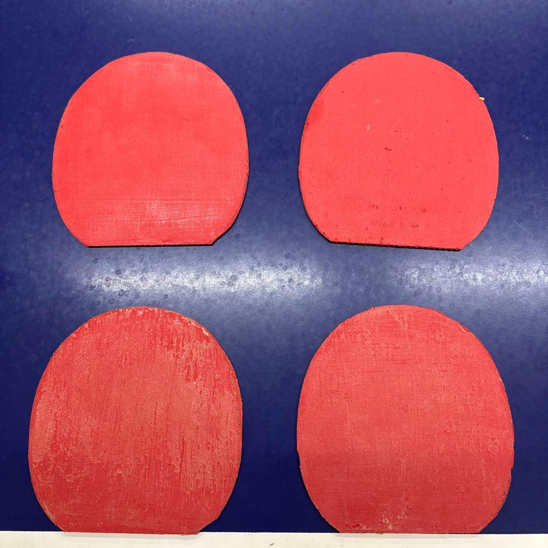 卓球ラバー ディグニクス05黒特厚×3 ディグニクス80赤特厚×1 ① - メルカリ