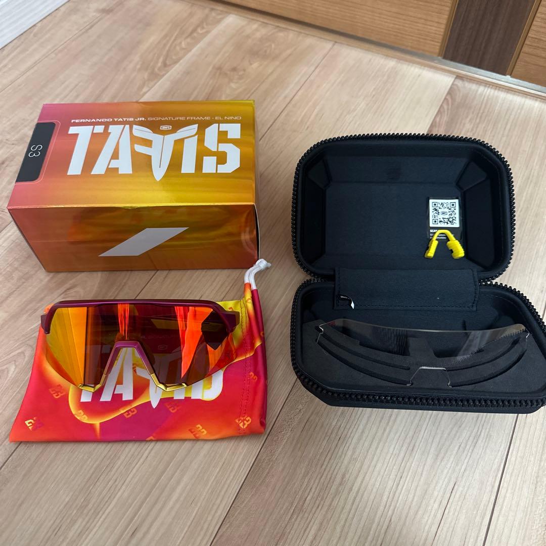 ワンハンドレッド 100% サングラス フェルナンド・タティス Jr.モデル 100% 100%(ワンハンドレッド) スポーツサングラス S3 フェルナンド