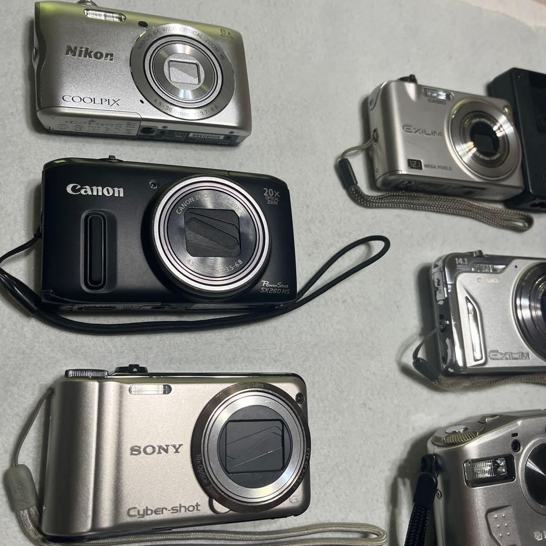 S*H様 デジカメ　14台まとめ売り《ジャンク》