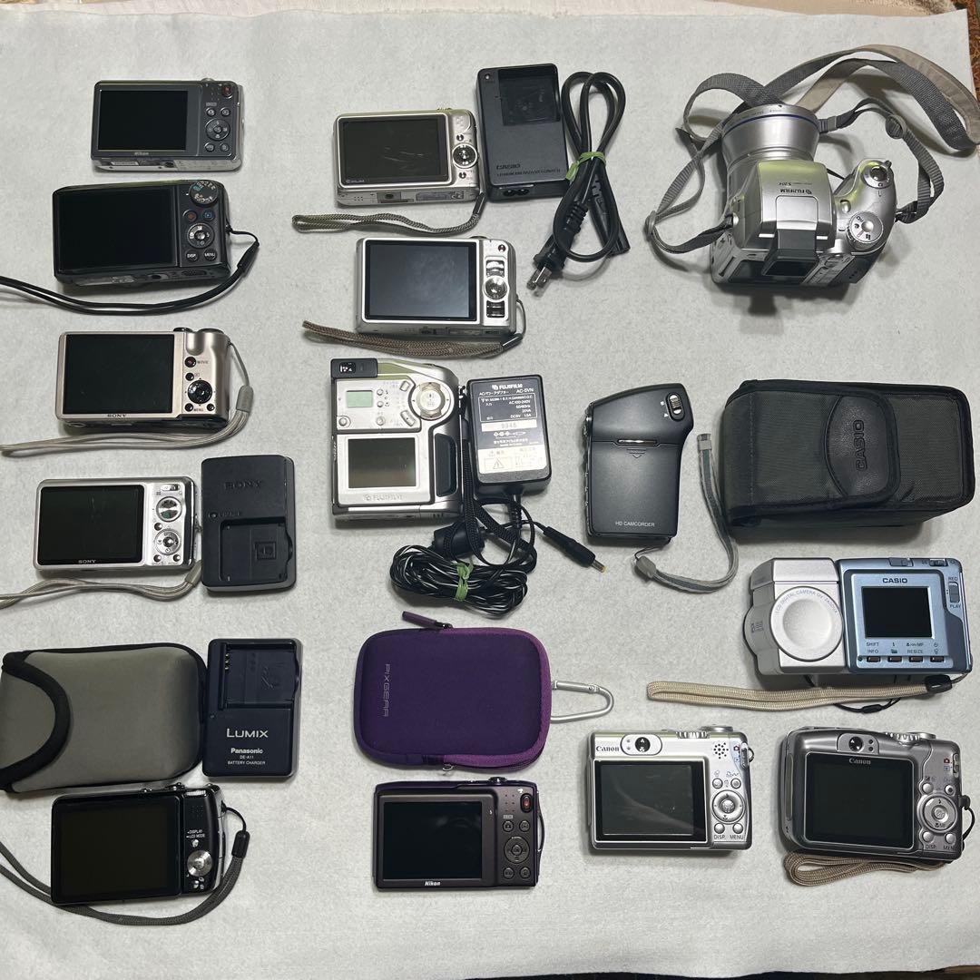 S*H様 デジカメ　14台まとめ売り《ジャンク》